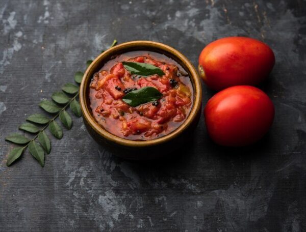 Authentic Homemade Tomato Pickle – Spicy & Tangy Andhra Style | 100% Natural